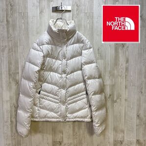 【海外US限定】 ノースフェイス ホワイト マウンテンダウン 90/L 160cm〜170cm