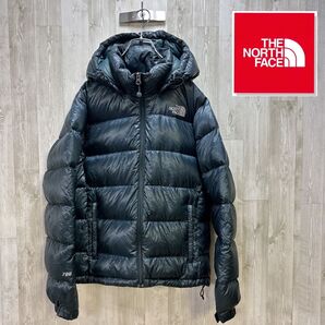 【海外限定】 ノースフェイス グリーン マウンテンダウン メンズ 85/M 155cm〜165cm