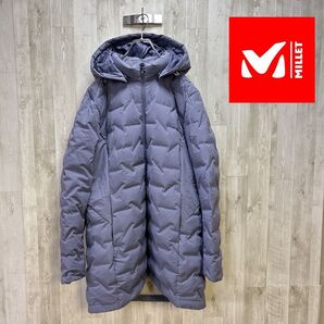 【海外限定】 ミレー ラベンダー GOLF ダウン レディース Lサイズ相当/160cm〜170cm フード取り外し可