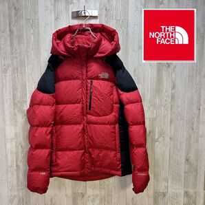 【海外限定】 ノースフェイス レッド マウンテンダウン ハイベント レディース 95/XL 165cm〜175cm