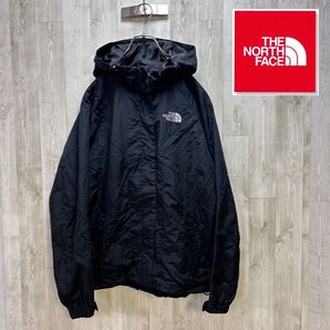 【海外限定】 ノースフェイス ブラック マウンテンパーカー レディース 90/L 160cm〜170cm