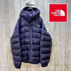 【海外限定】 ノースフェイス 700フィル パープル マウンテンダウン メンズ 100/L 170cm〜180cm