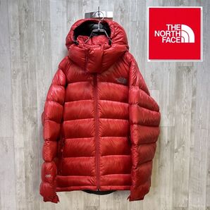 【海外限定】 ノースフェイス 700フィル レッド マウンテンダウン メンズ レディース 90/S 160cm〜170cm