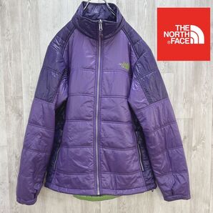 【海外限定】 ノースフェイス パープル インナーダウン レディース 95/XL 165cm〜175cm