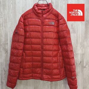 【海外限定】 ノースフェイス レッド インナーダウン メンズ レディース 80S 150cm〜160cm