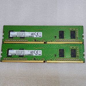 Samsung 8GB メモリDDR4 PC-4 2400T 4GB×2