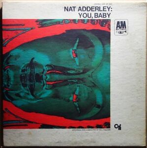 カンパニースリーヴ付き◆VAN GELDER刻印◆Nat Adderley - You, Baby◆ドラムブレイク◆A&M Records / SP-3005