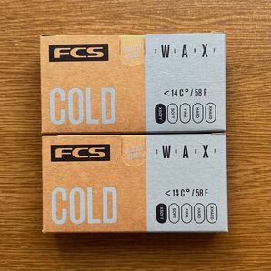 FCS サーフィン wax ワックス 2個 コールド cold 冬用 surfing surfboard サーフボード No946