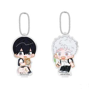 【新品未使用】 光が死んだ夏 スタンド付アクリルキーチェーン よしき&ヒカル 猫