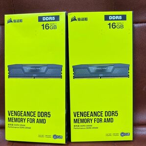 新品 CORSAIR Vengeance DDR5 32GB 6000MHz