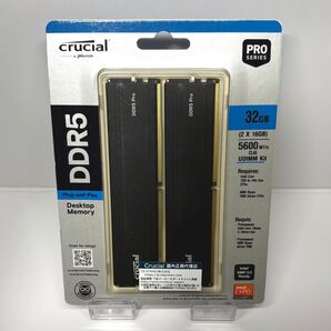 Crucial(クルーシャル) PRO (マイクロン製) デスクトップ用メモリ 16GBX2枚 DDR5-5600