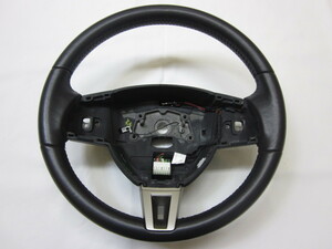  beautiful goods! Jaguar XK original leather steering gear steering wheel control number (Q-3676)