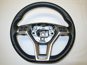 R172 Benz CLS Class W219 W212 W176 paddle attaching! original leather steering gear steering wheel control number (Q-8872)