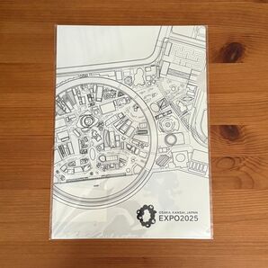 EXPO2025 万博 会場図 クリアファイル