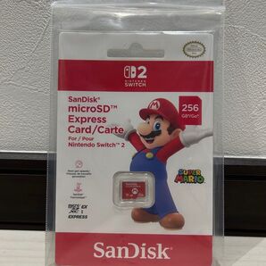 現在最安値!【新品未開封】SanDisk microSD Express Card 256GB Nintendo Switch2用