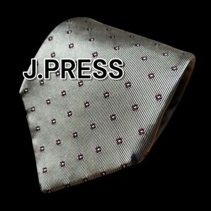 【J.PRESS】ジェイプレス ブラウン系 ドット柄