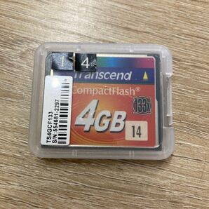 コンパクトフラッシュ Transcend 4GB 14番
