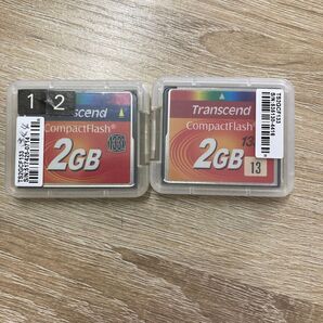 コンパクトフラッシュ CFカード Transcend 2個セット トランセンド