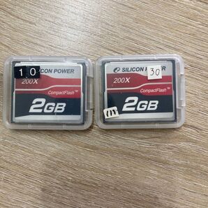 コンパクトフラッシュ CFカード Transcend 2枚セット