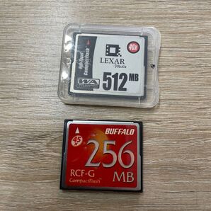 コンパクトフラッシュ BUFFALO CFカード 2個セット