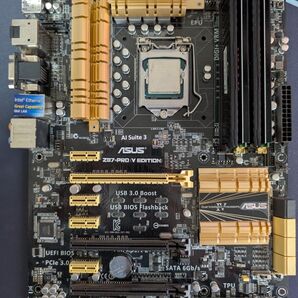 ASUS マザーボード Z87-PRO i7-4771 メモリ32GB
