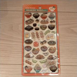 食べ物 ラーメン ボンボンドロップシール