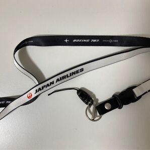 JAL 日本航空 JAPAN AIRLINES ボーイング787 ネックストラップ B787