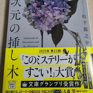 一次元の挿し木 松下龍之介 宝島社文庫 このミステリーがすごい!大賞