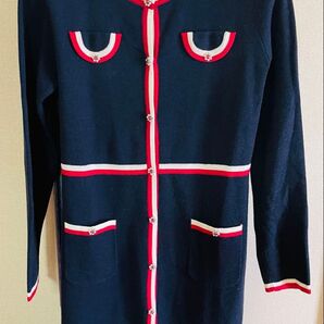 シンプルニットワンピース