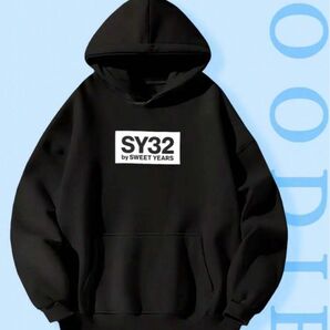 SY32 SWEET YEARS パーカー ブラック