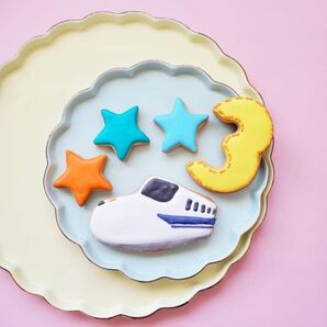 翌日発送可能!のぞみ新幹線アイシングクッキー