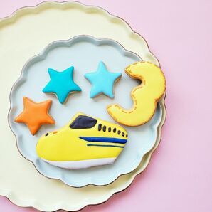 翌日発送可能!ドクターイエローアイシングクッキー