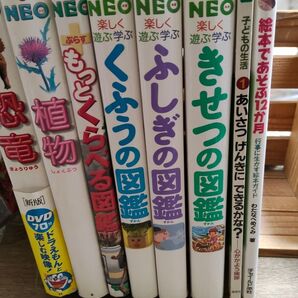 未就学児童 小学生向け小学館の図鑑NEO他 図鑑8冊まとめ売り