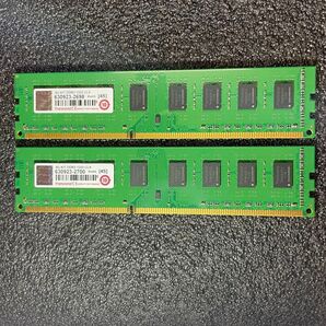 動作確認済み Transcend DDR3 1333 4GB×2 デスクトップ用