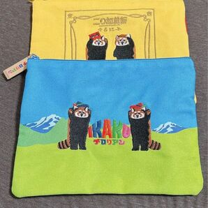 グラニフ IKAKU 福岡天神店限定 チロリアン にわか コラボ ポーチ