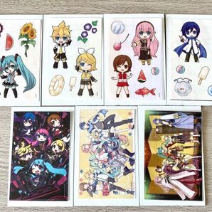 VOCALOID ガチャガチャ ステッカー 7枚
