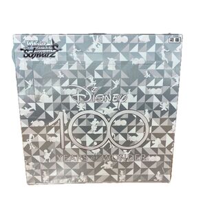 ヴァイスシュヴァルツ Disney 100 YEARS of WONDER 初版 未開封BOX