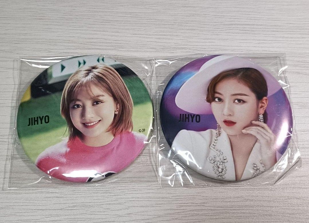 TWICE ジヒョ 缶バッジ｜Yahoo!フリマ（旧PayPayフリマ）