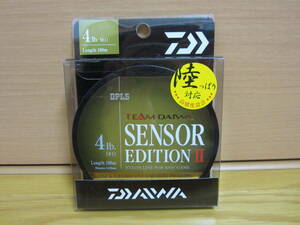 [ new goods unused DAIWA SENSOR EDITION Ⅱ 4lb 100m Daiwa sensor edition Ⅱ 4lb 100m]