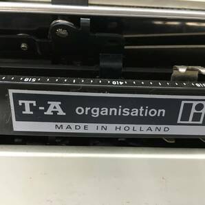 ジャンク品 タイプライター ADLER アドラー T-A Organisation contessa de luxe T-A organisation ヴィンテージの画像9