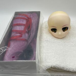 ボークス ドルフィードリーム MDD デモンベイン アルアジフ ドールヘッド アイ ウィッグセット