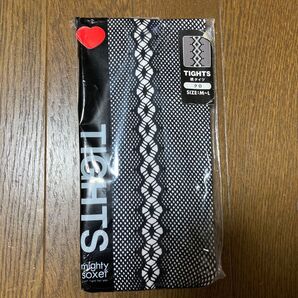 タイツ 靴下屋 tabio タビオ 網タイツ 柄タイツ 黒 ブラック