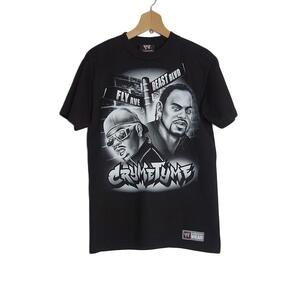 クライム・タイム プロレス Tシャツ デッドストック 新品 WWE AUTHENTIC 黒 S ティーシャツ #2216