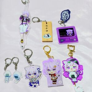 猫又おかゆ グッズセット ホロライブ アクリルキーホルダー
