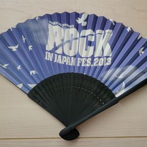 ROCK IN JAPAN 2013 扇子