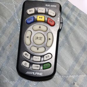 ALPINE フリップダウンモニター用 リモコン RUE-2200