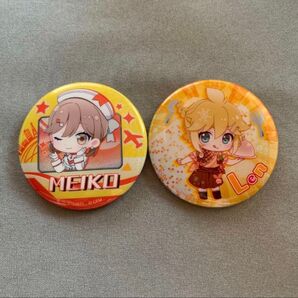 ボーカロイド MEIKO 鏡音レン 缶バッジ