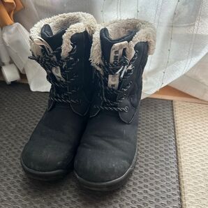 NI-MO FOR GIRLS ファーブーツ 20 ブーツ スノーブーツ ニーモ ブーツ ブラック