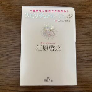 スピリチュアル・ジャッジ 人生の質問箱 一番幸せな生き方がわかる!(王様文庫D8-7)江原啓之著 特別付録付き