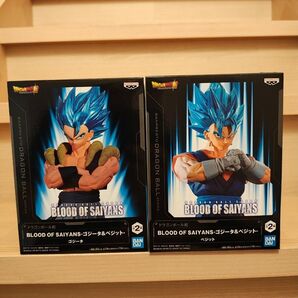 ドラゴンボール超 フィギュア BLOOD OF SAIYANS ベジット ゴジータ 中身のみ2個セット